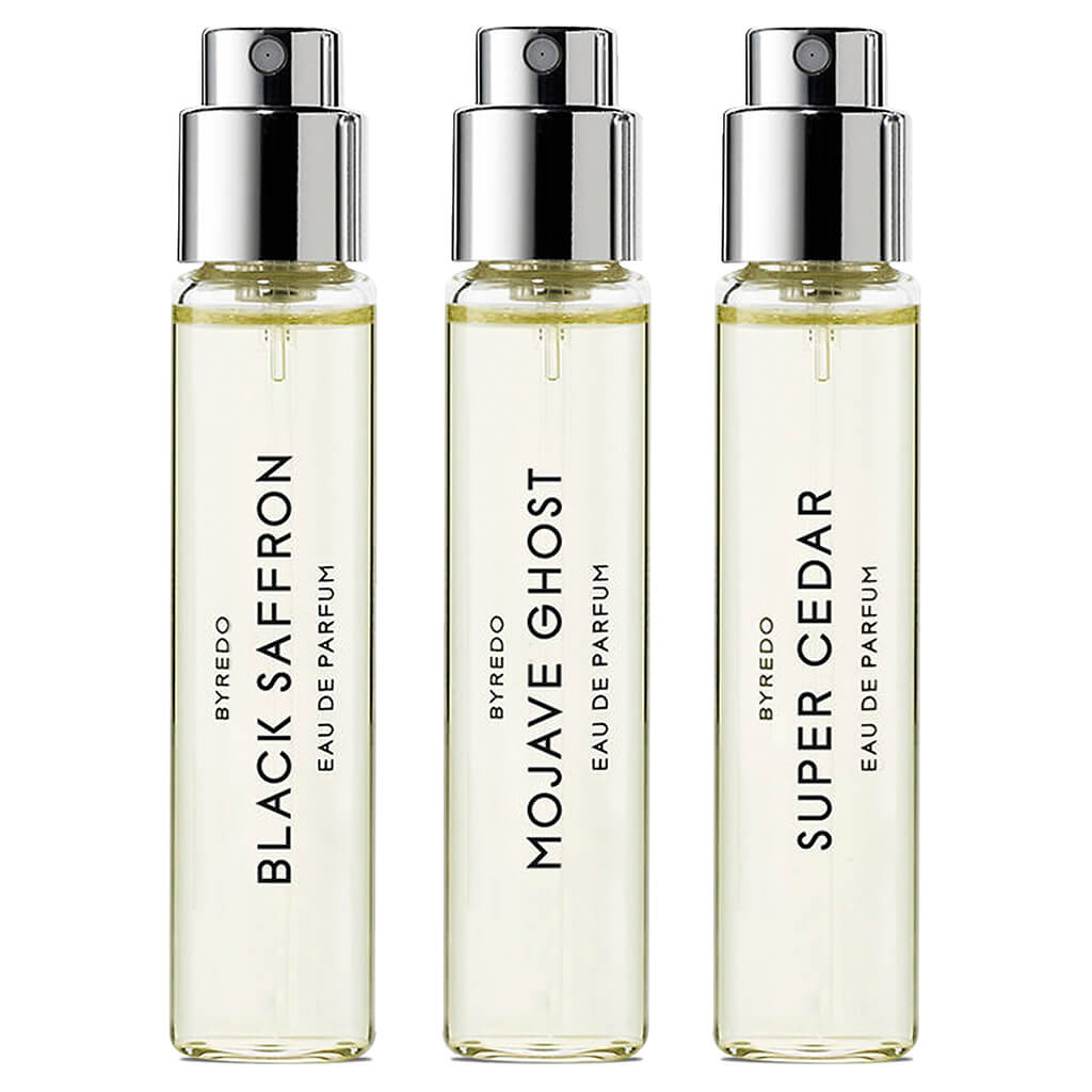 Byredo 百瑞德 旅行裝香水套12ml*3(荒漠孤魂+超級雪松+黑色藏紅花)