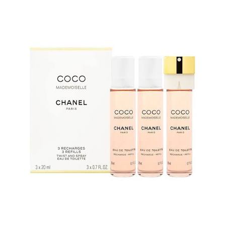 CHANEL COCO MADEMOISELLE 淡香便攜式香水(20ml × 3支裝)|隨身攜帶嘅優雅氣息 💖