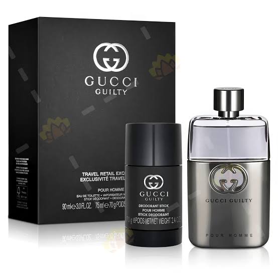 Gucci 古馳 罪愛男士兩件套(淡香水90ml+止汗劑75ml)