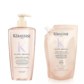Kerastase 卡詩 釉光玫瑰兩件套(洗髮水500ml+替換裝500ml)