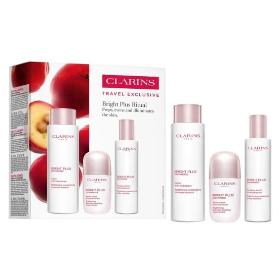 Clarins 嬌韻詩 美白三件套新款（水200ml+乳液100ml+小瓷瓶精華50ml） — 套裝