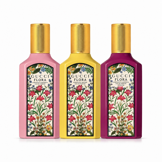 Gucci 古馳 香水三件套（綺夢栀子花濃香30ml+香草蘭濃香30ml+馥栀濃香30ml）