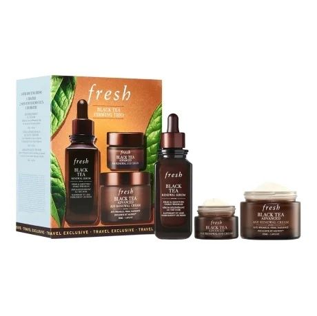 Fresh 馥蕾詩 紅茶緊致三件套（面霜50ml+精華50ml+眼霜15ml）