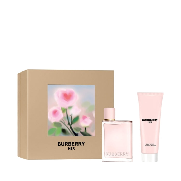 Burberry 巴寶莉 花與她濃香50ml+身體乳75ml — 套裝