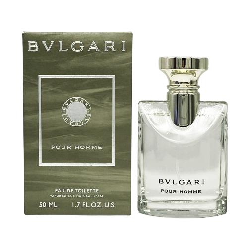 BVLGARI Pour Homme 大吉嶺茶男士淡香水50ml 原版 白底產品圖