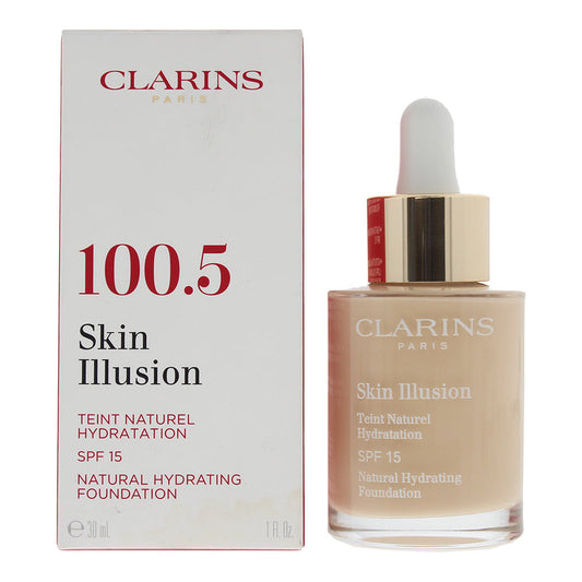 Clarins Skin Illusion Natural Hydrating Foundation 100.5W 30ml