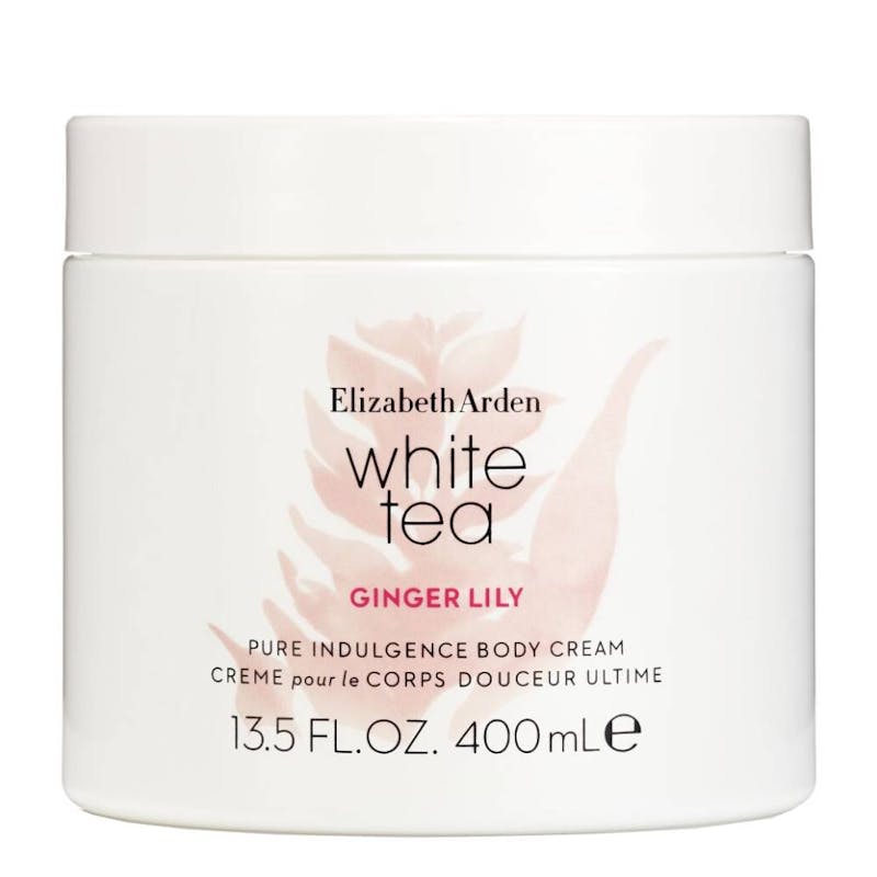 Elizabeth Arden 白茶薑百合身體霜 400ml 白底產品圖