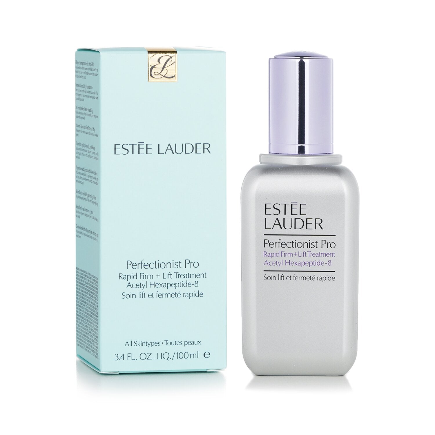 Estée Lauder Perfectionist Pro Rapid Firm + Lift Treatment 100ml 白色背景產品圖