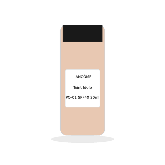 LANCÔME 蘭蔻 持妝粉底液 PO-01 SPF40 30ml 白底產品圖
