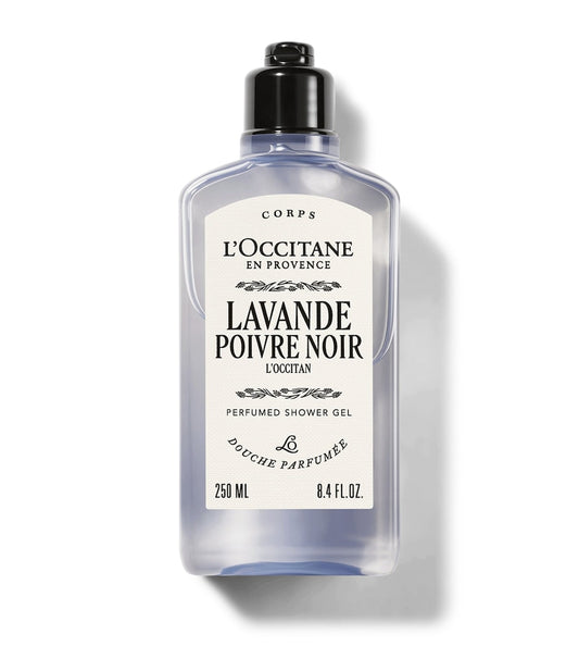L’Occitane Lavande Poivre Noir Shower Gel 250ml white background product image