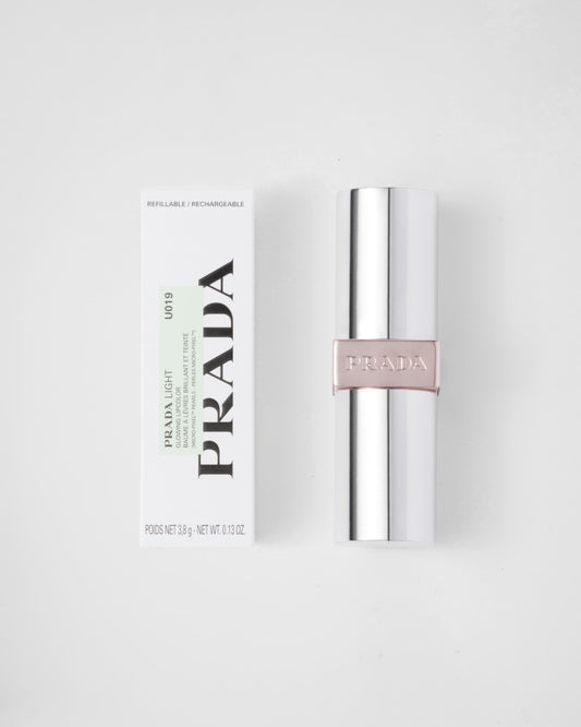 PRADA Light Glowing Lipcolor U019 Brown 焦糖棕稜光潤色唇膏 3.8g