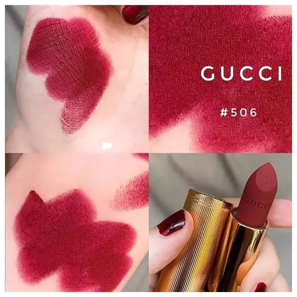 Gucci 古馳 金管啞光口紅#506