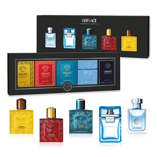 Versace Men's Miniatures Collection 5 x 5ml