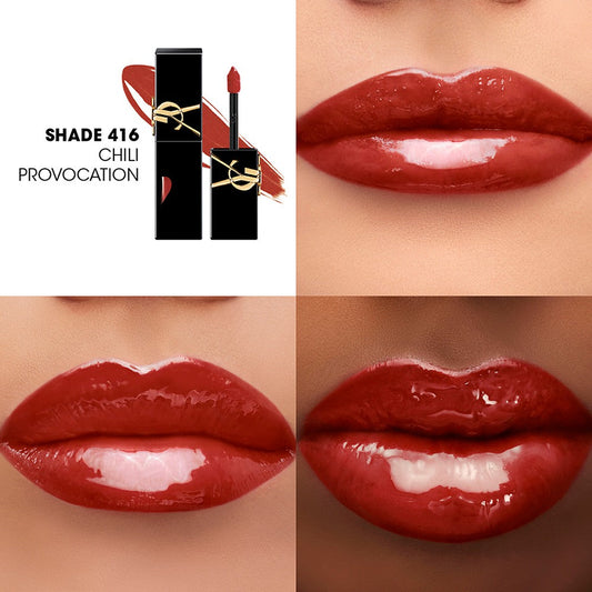 YSL The Inks Vinyl Cream Shade 416 Chili Provocation
