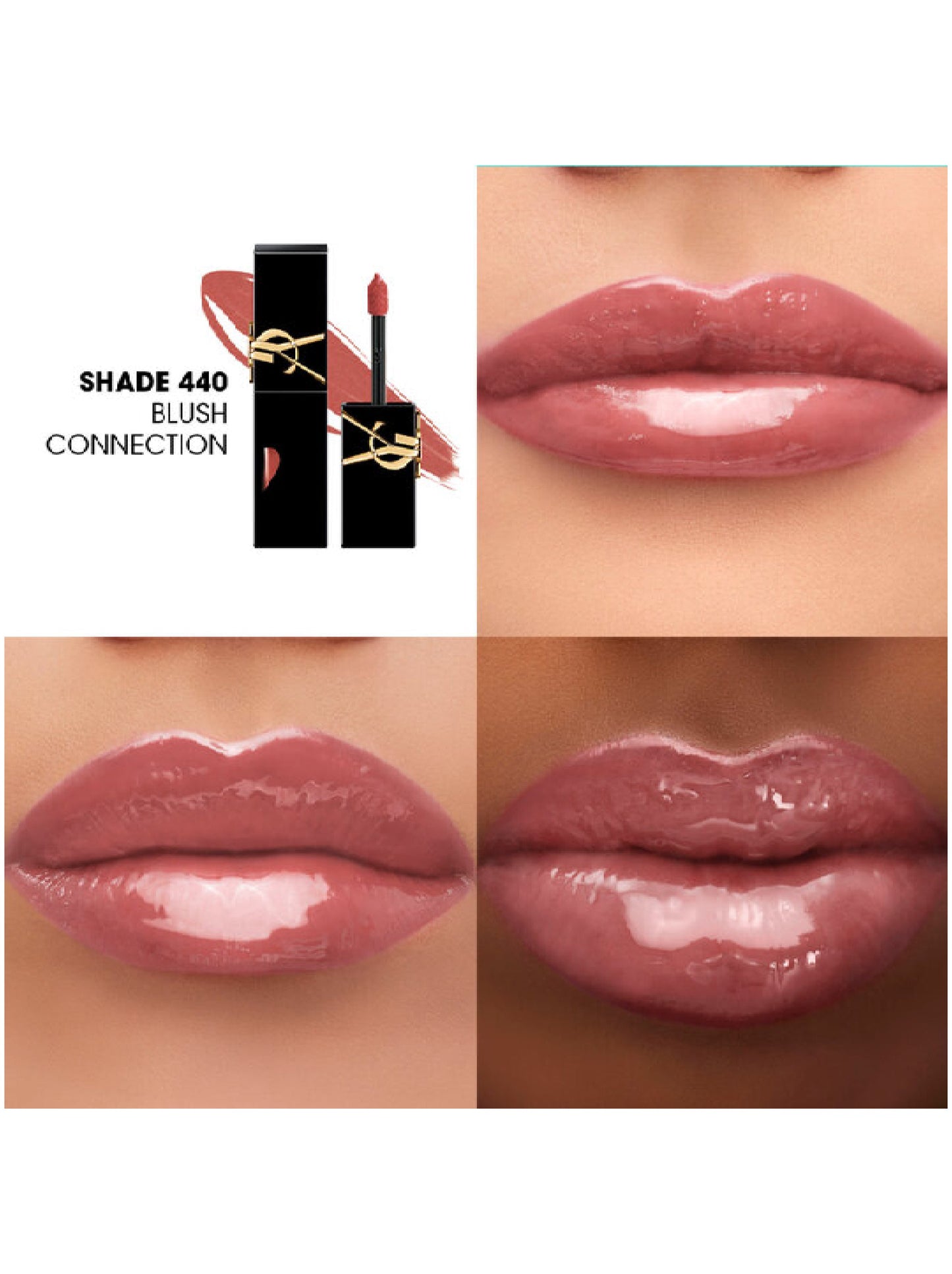 YSL The Inks Vinyl Cream Shade 440 Blush Connection